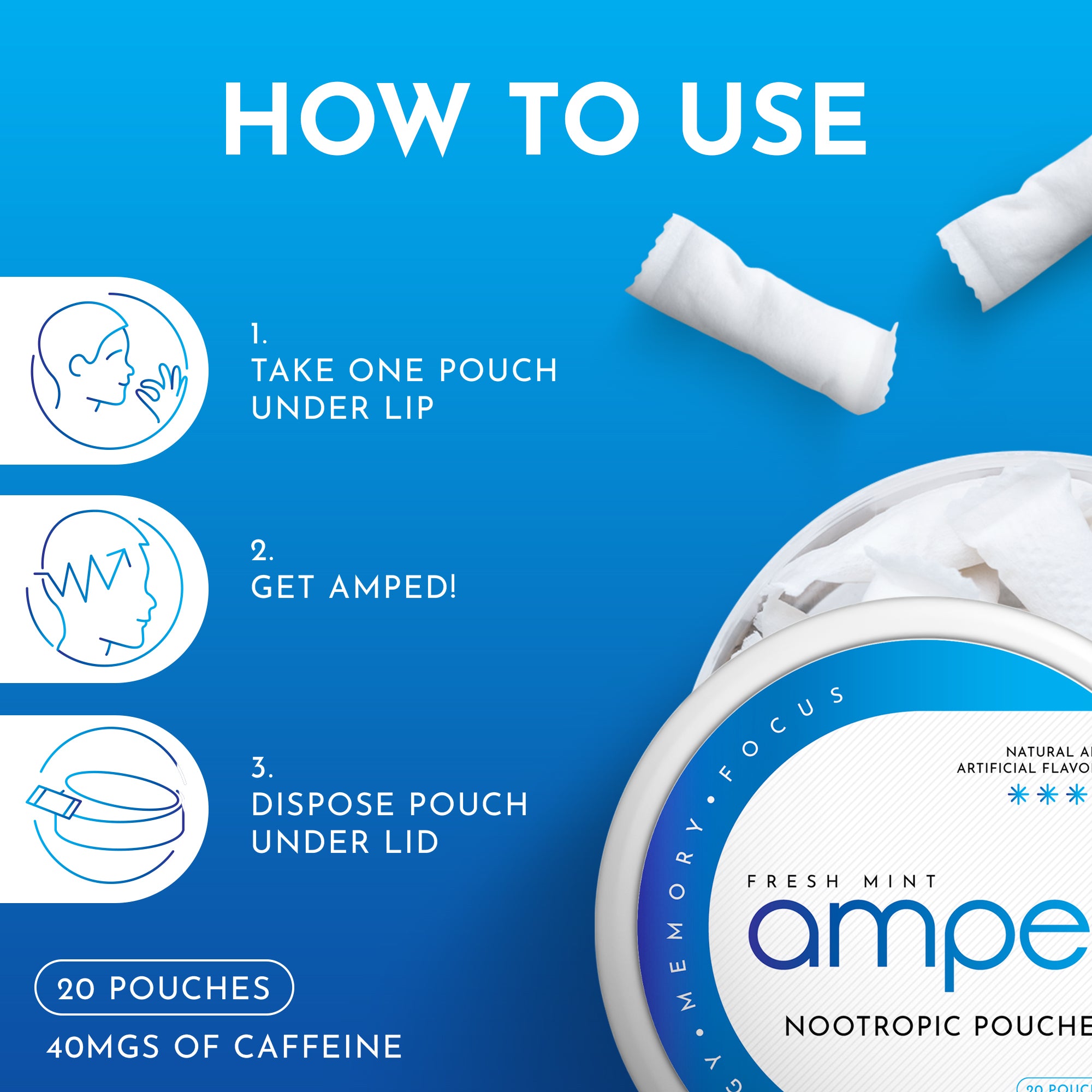 Amped Energy Pouches