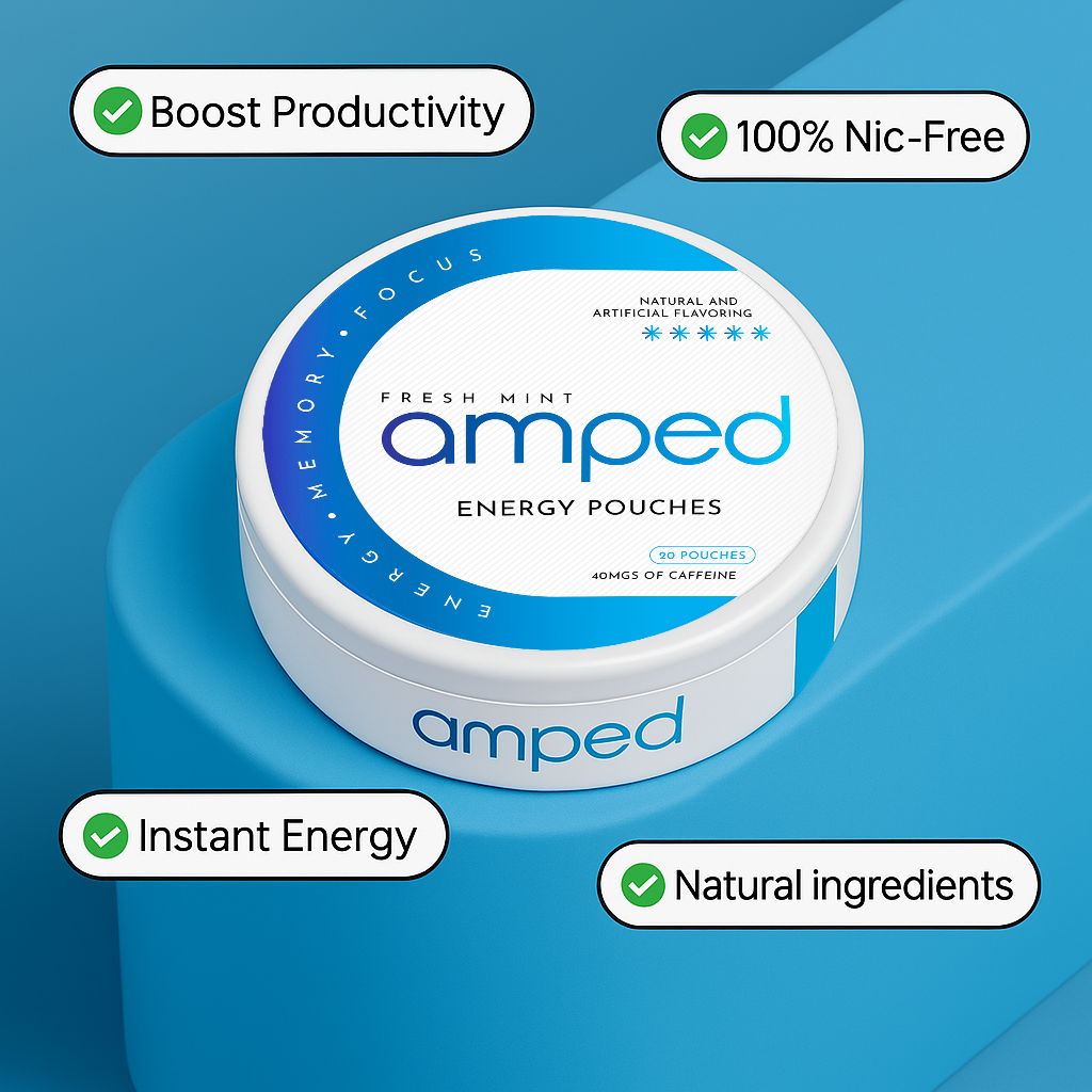 Amped Energy Pouches